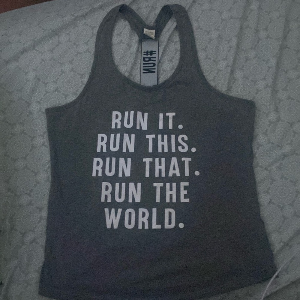 Run t-shirt, worn once.